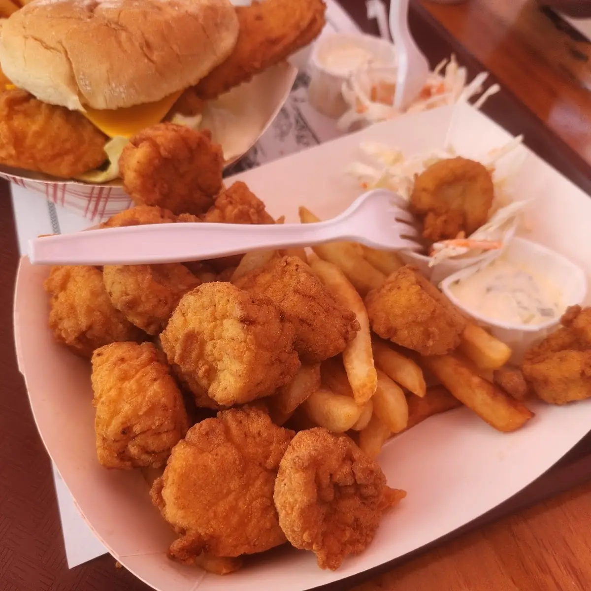 Fried Scallops