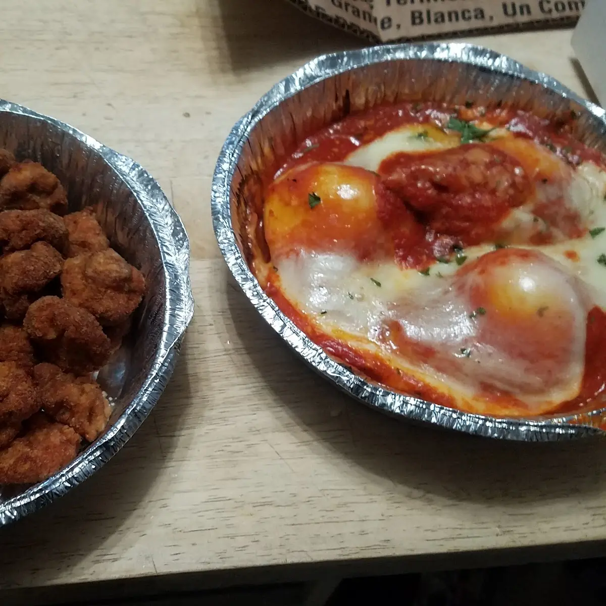 Breaded Mushrooms Stuffed Shells