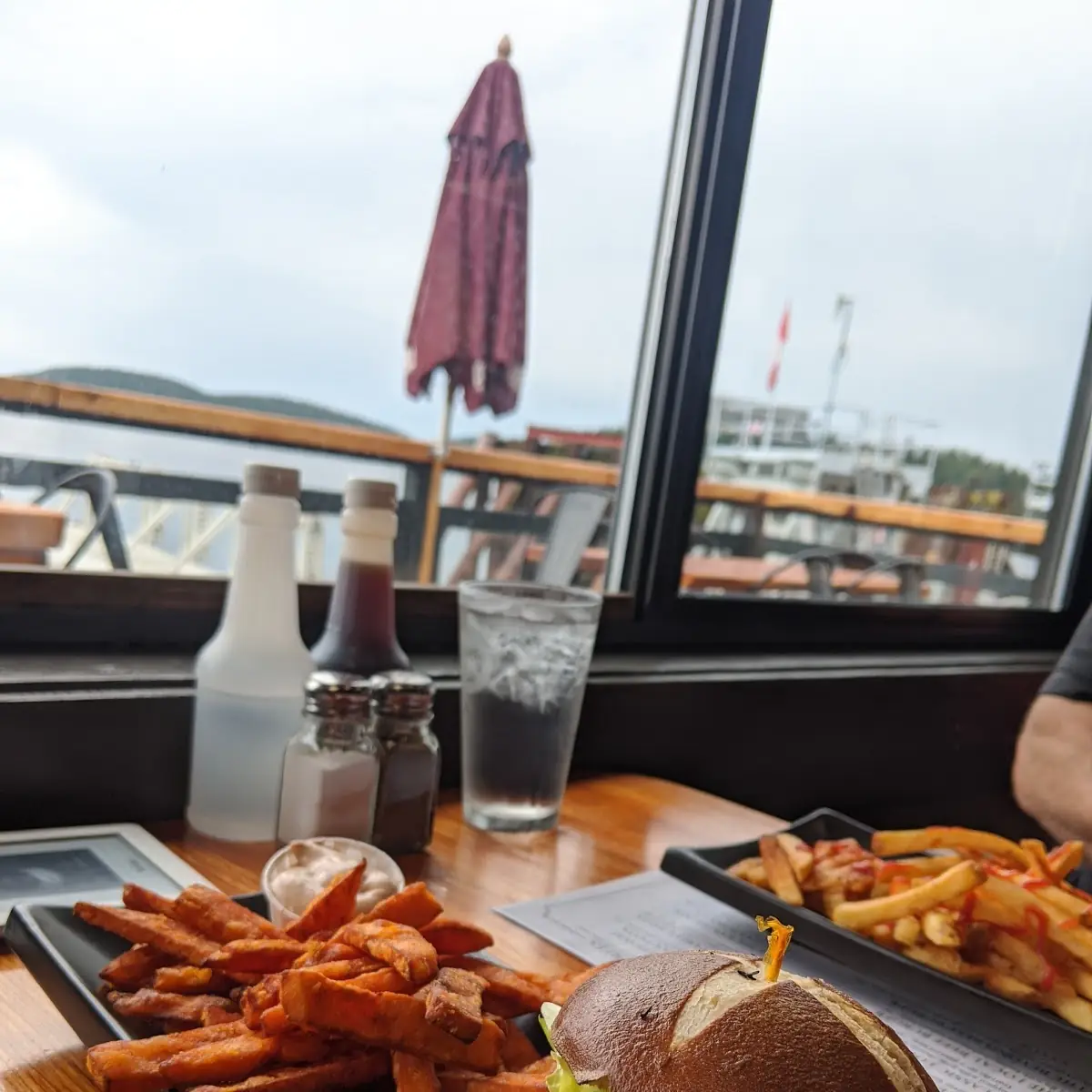Halibut Burger