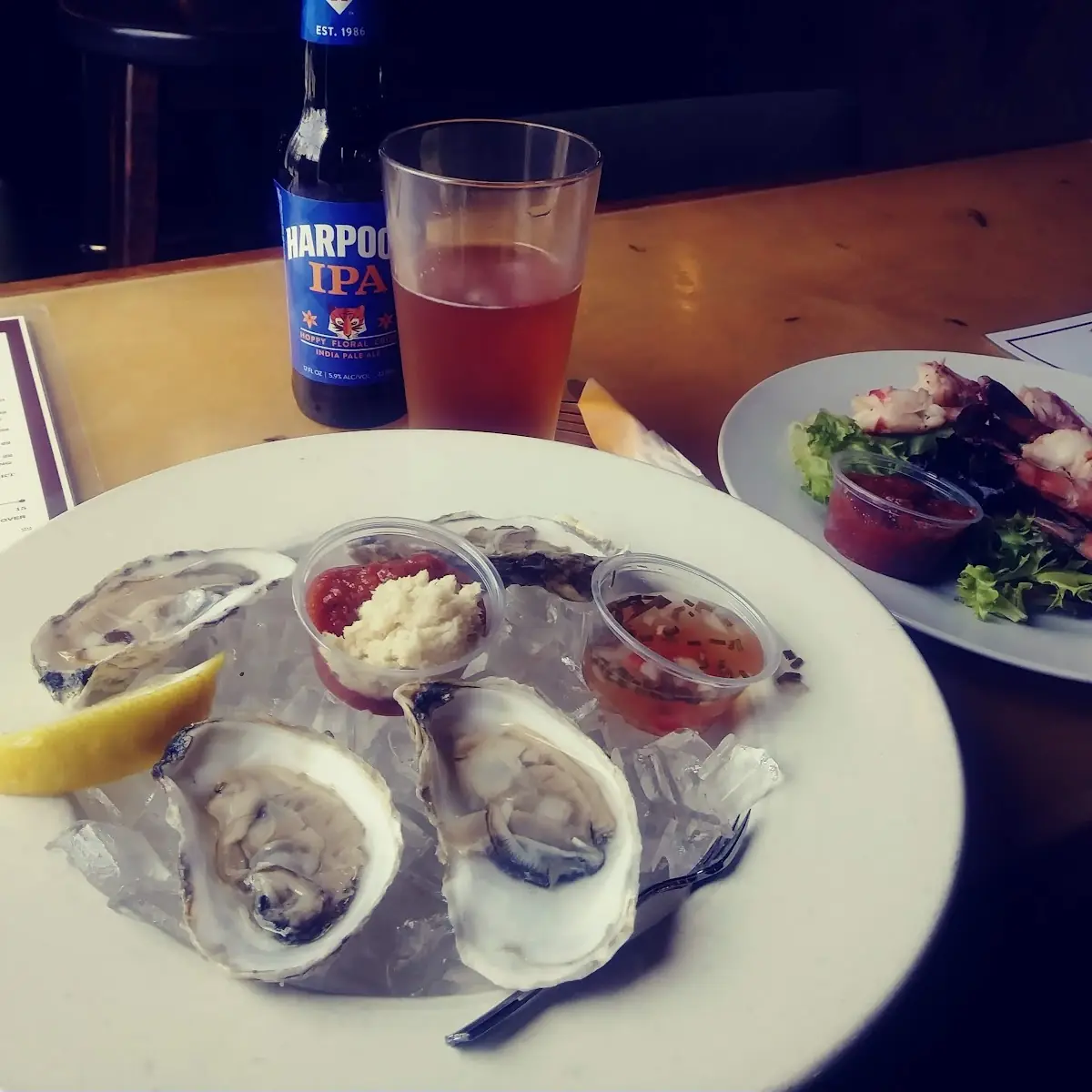 Oysters on the Half Shell