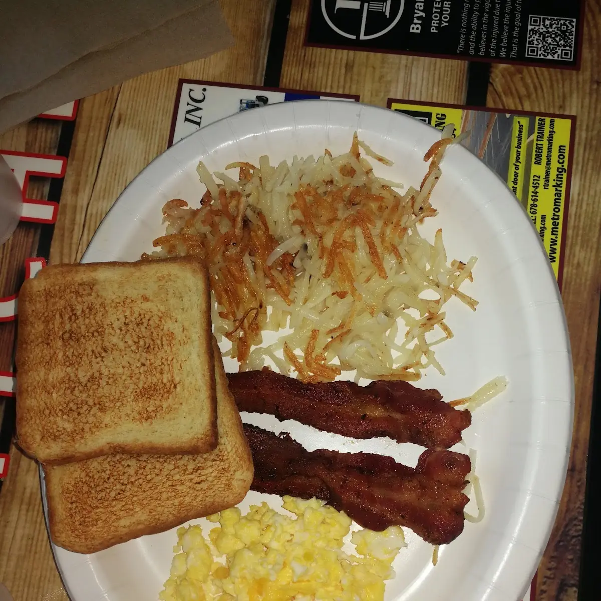 Bacon Egg Hashbrown