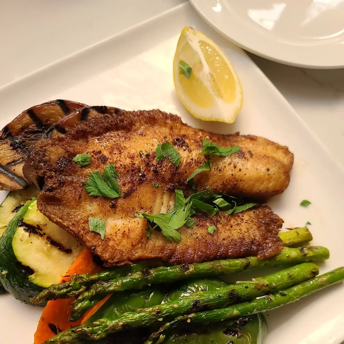 Flame Grilled Tilapia