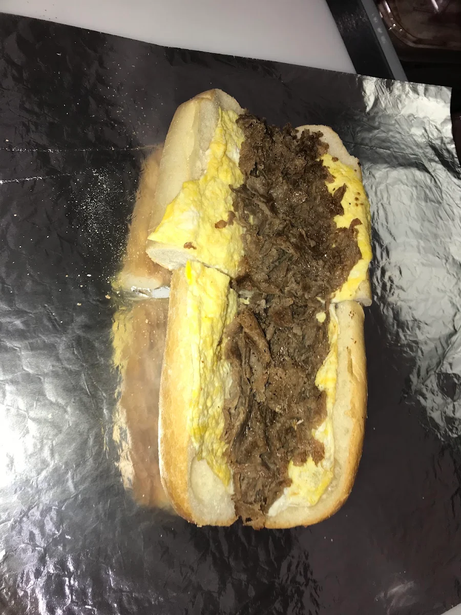 Egg Cheesesteak Sandwich