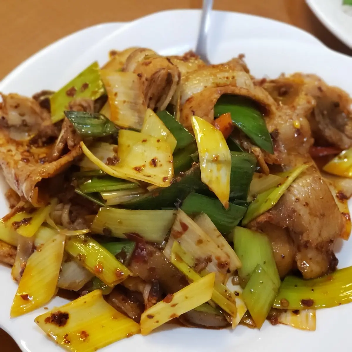 Double Cooked Pork