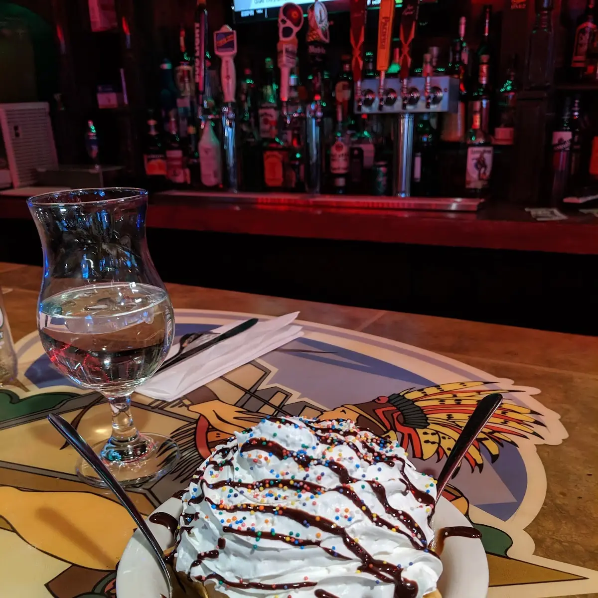 Fried Ice Cream Sundae