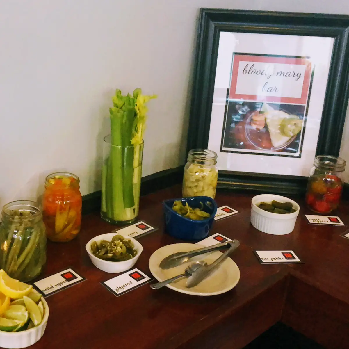 Bloody Mary Bar