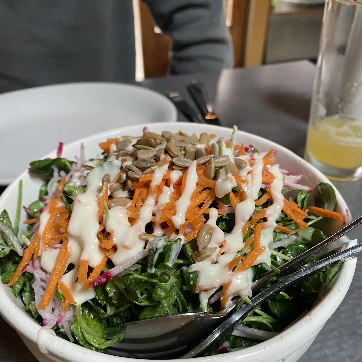 Pea Shoot Salad