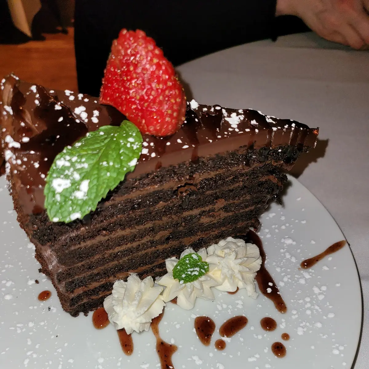 14 Layer Chocolate Cake