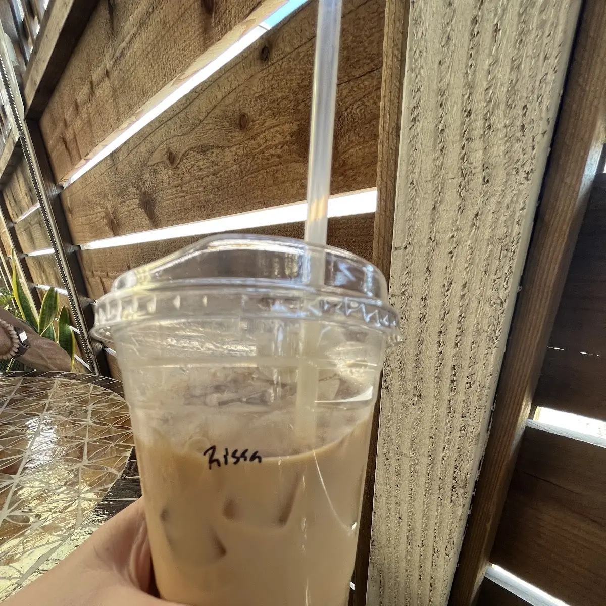 Iced Vanilla Lavender Latte