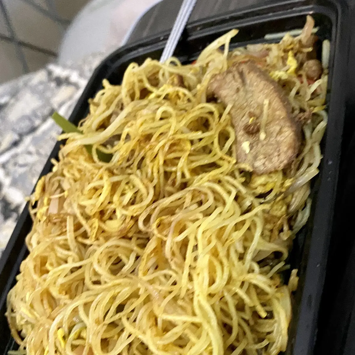 Singapore Noodles with Beef