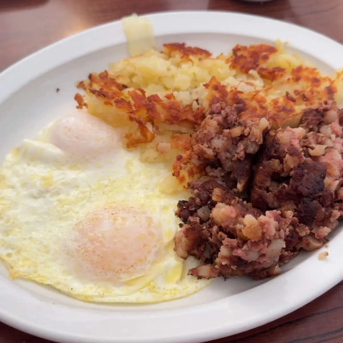 Chopped Steak & Eggs