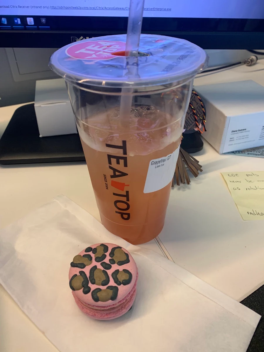 Grapefruit Green Tea