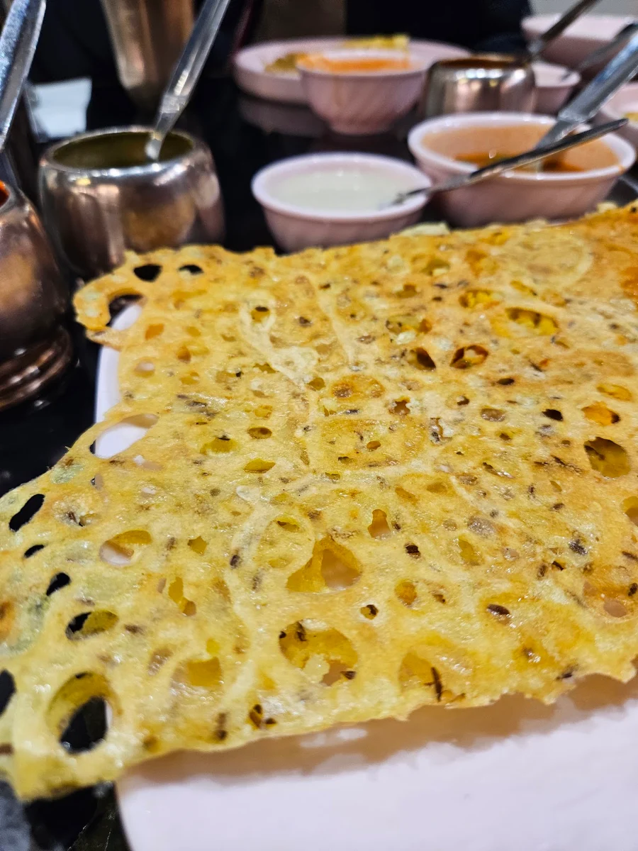 Rava Dosa, Sankalp Restaurant - The Taste Of India