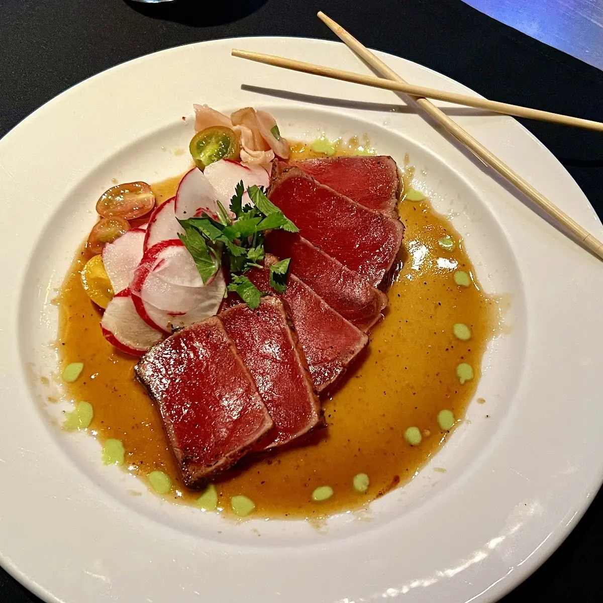 Blackened Sashimi Ahi Tuna