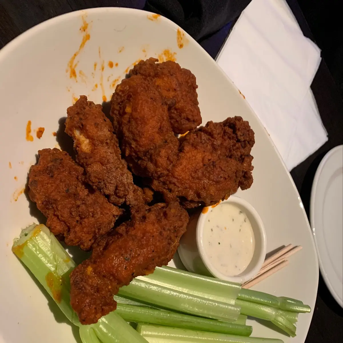 Chicken Wings with 2 Sauces