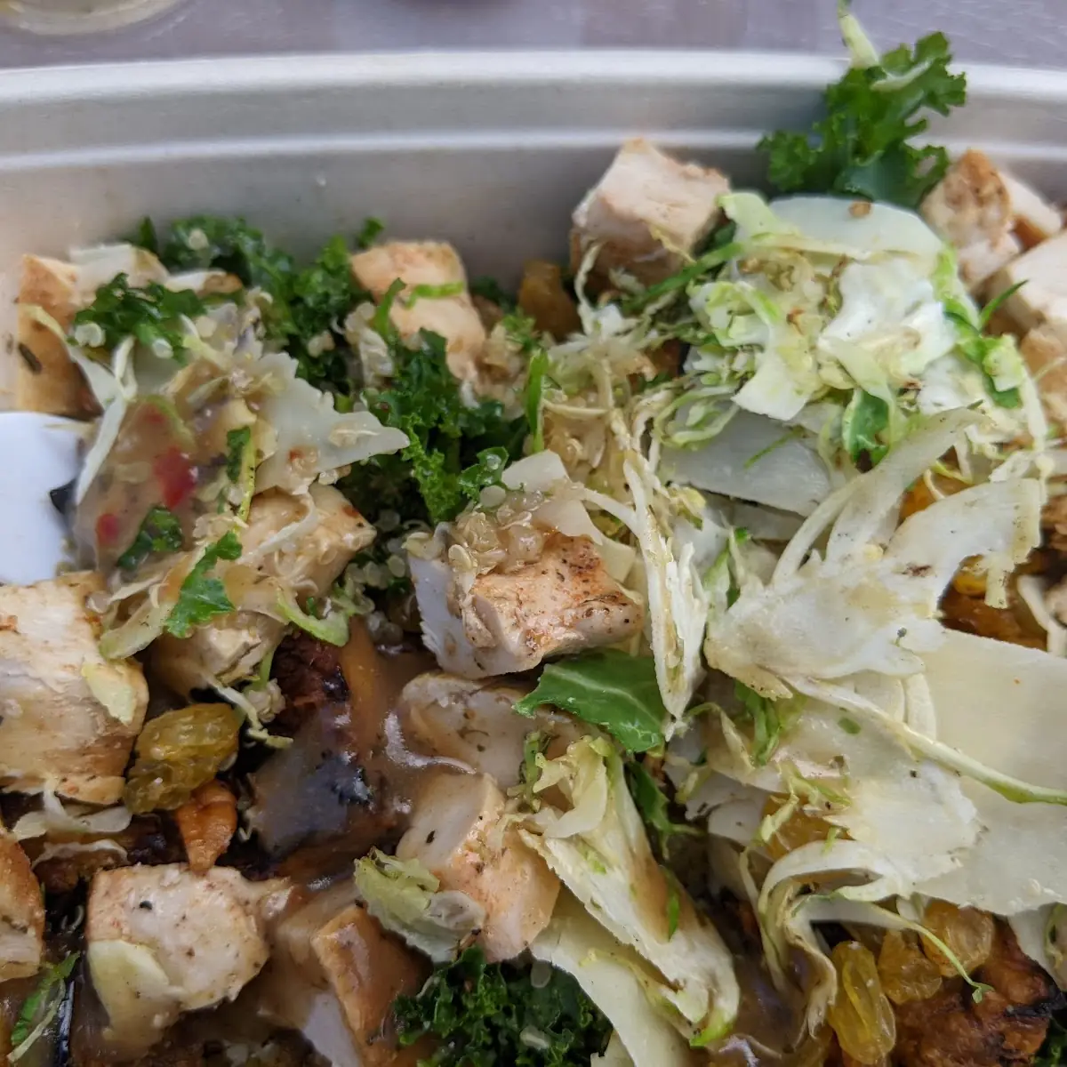 Maple Apple Kale Salad