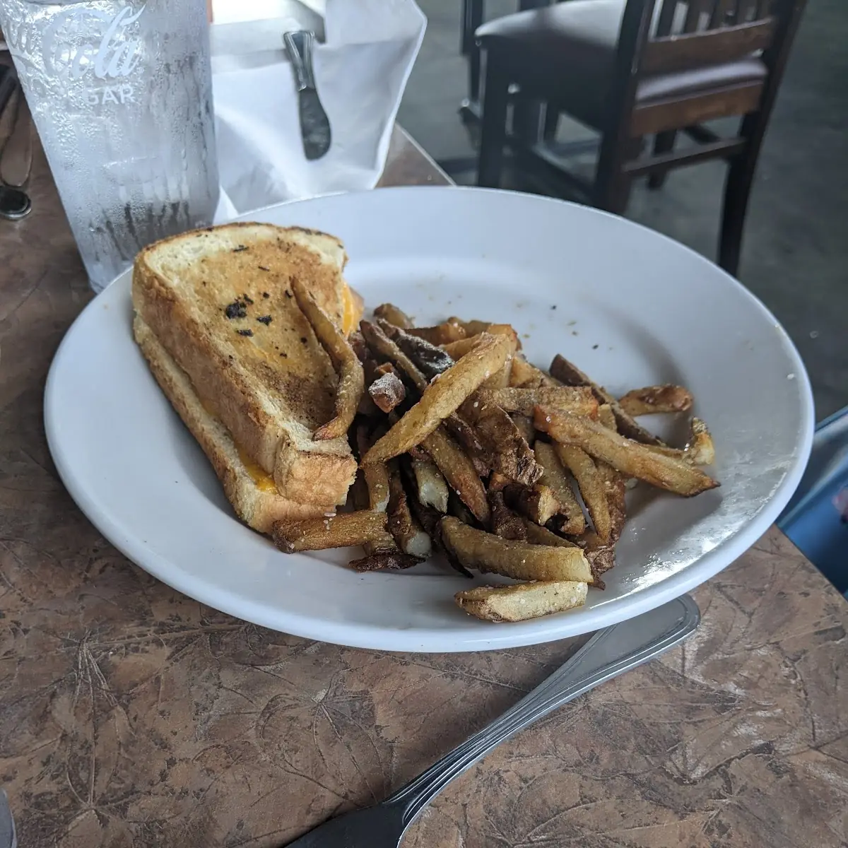 Grilled Cheese and Fries