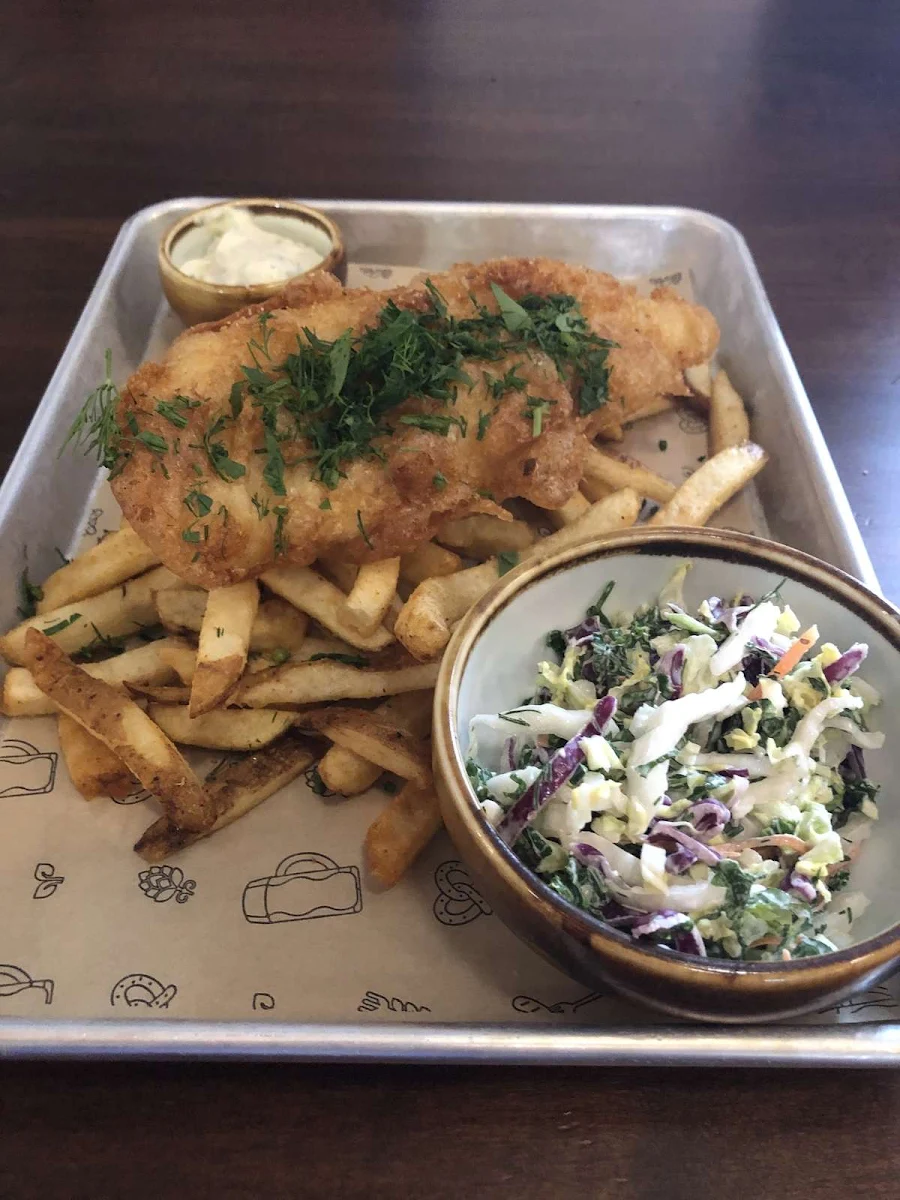 Fish 'N' Chips, Steam Whistle Kitchen