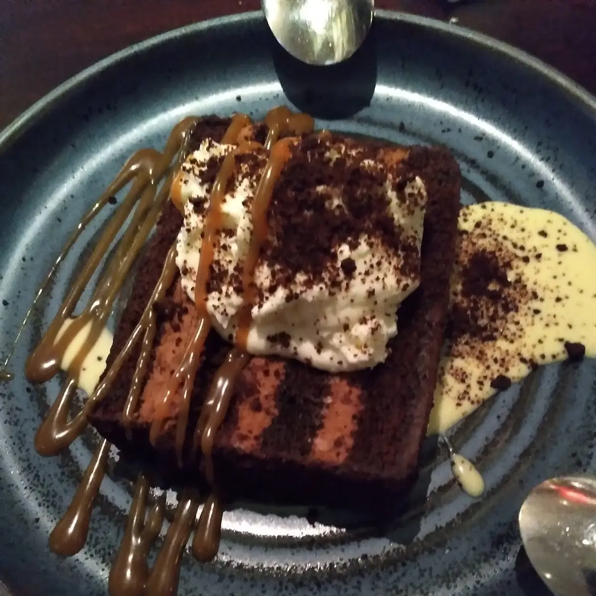 Espresso S'Mores Bread Pudding