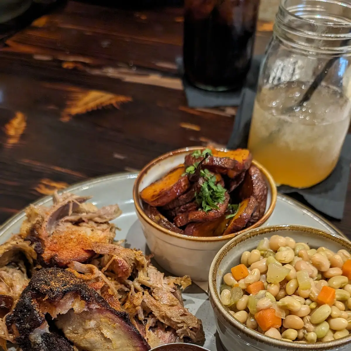 Fresh and Local Pecan Smoked Pulled Pork
