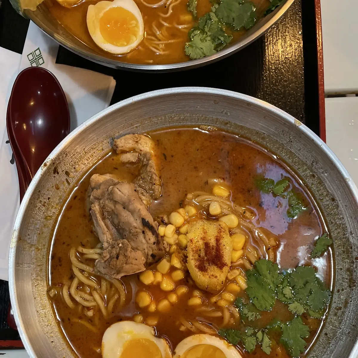 Jerk Chicken Miso Ramen