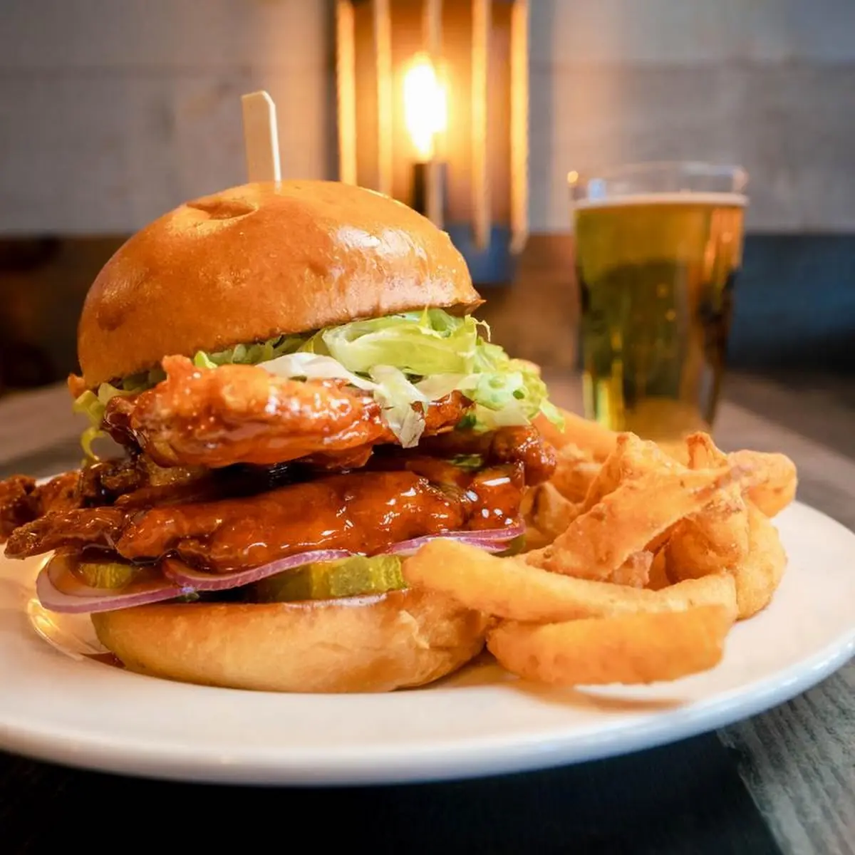 Hot Honey Chicken Sandwich