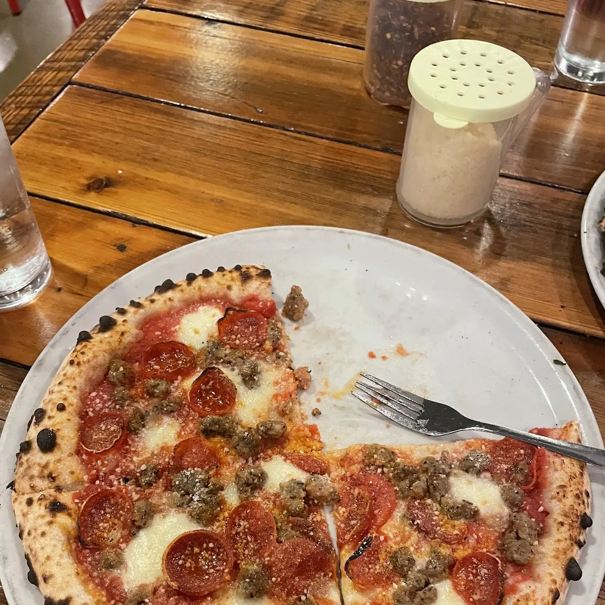 Margherita Pizza with Balsamic Vinaigrette