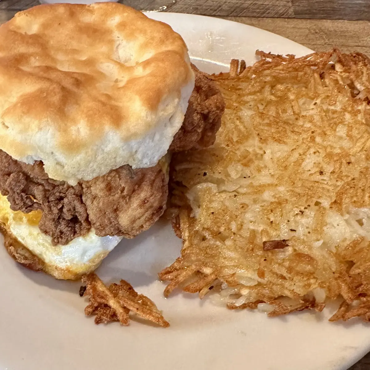 Chicken Egg & Cheese Biscuit