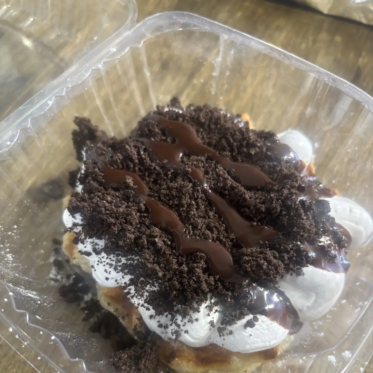 Cookies & Cream Croffle