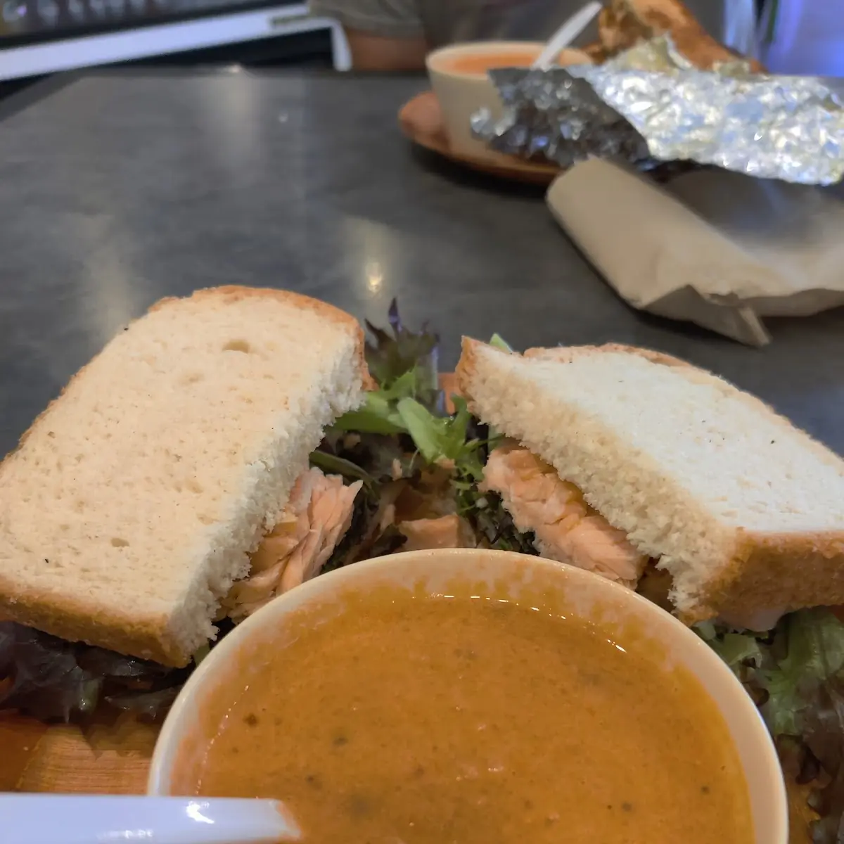 Smoked Salmon Sandwich