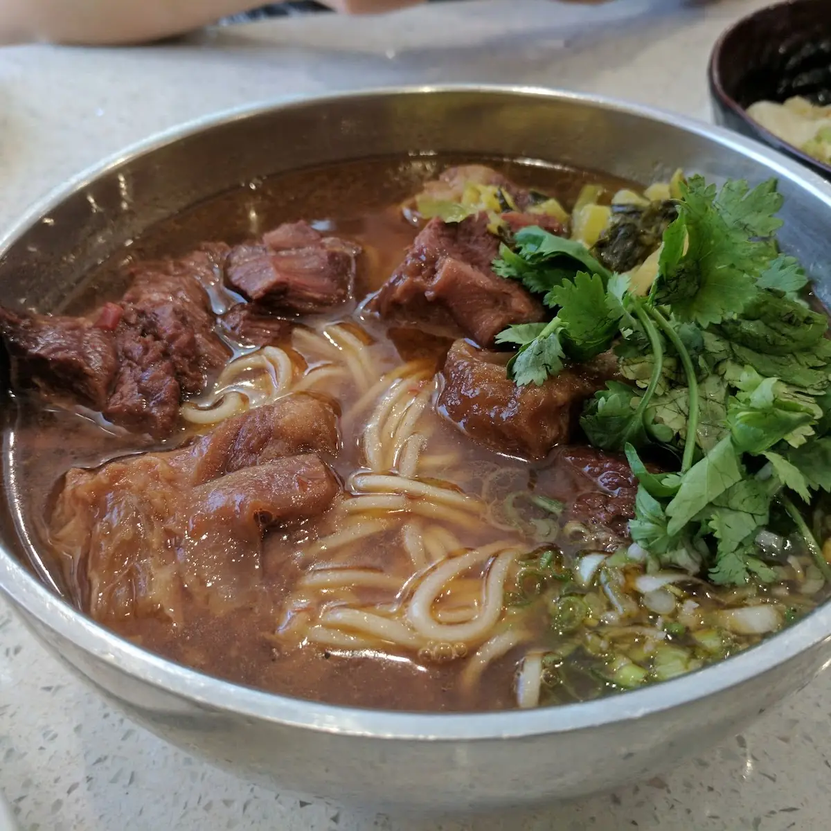 Stew Beef and Tendon Noodle Soup