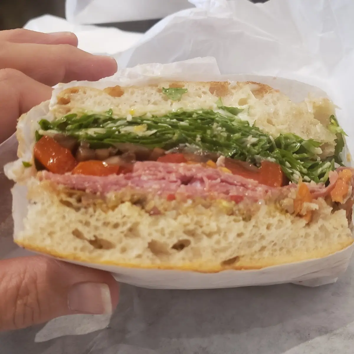 Genoa Salami Sandwich