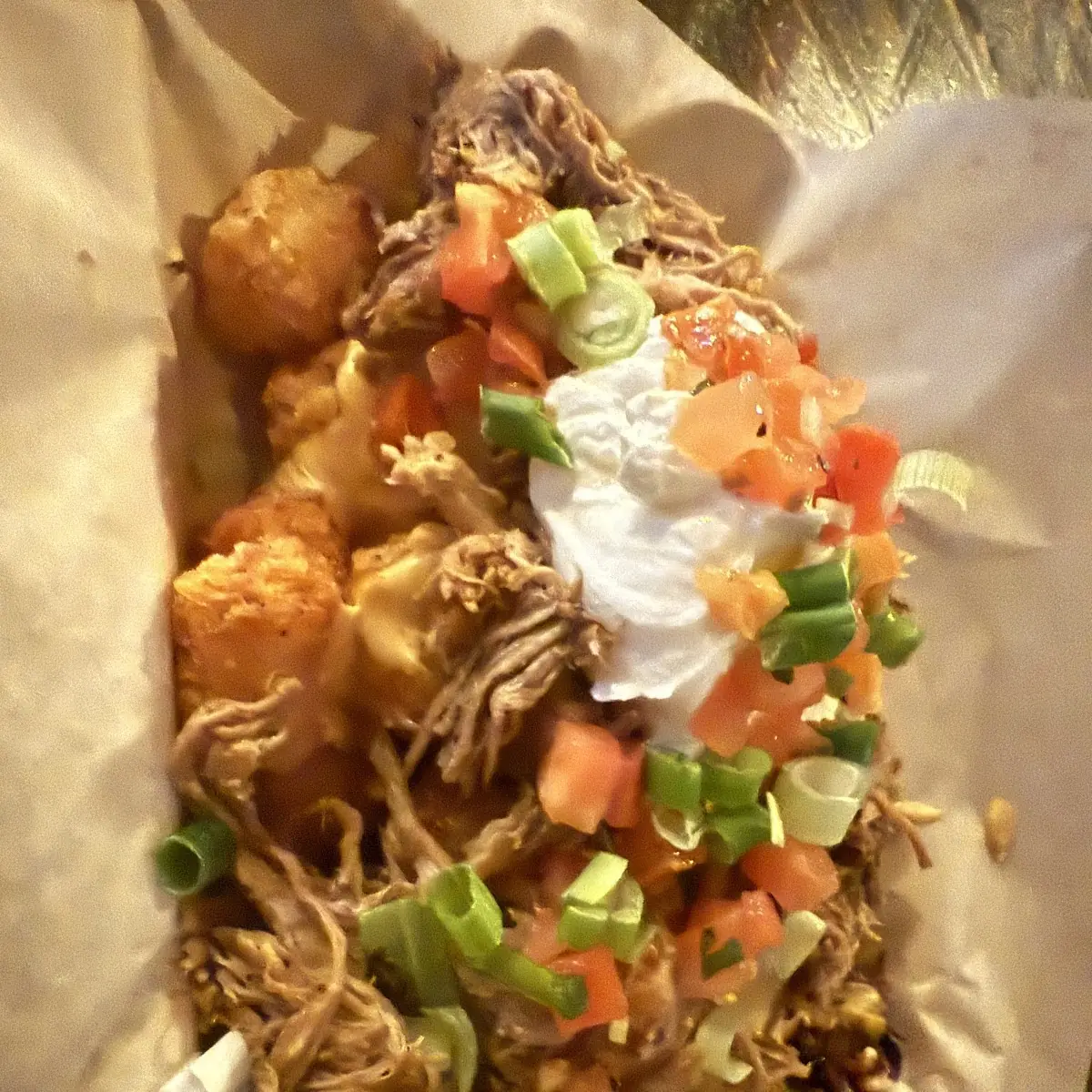 Pulled Pork Tater Tots