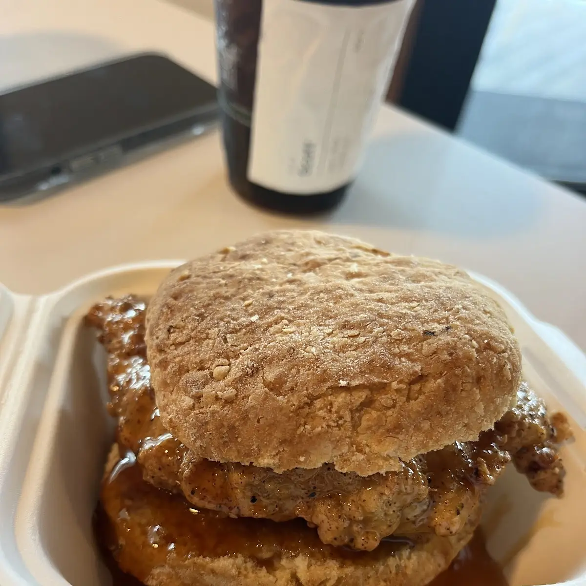 Honey Chicken Biscuit