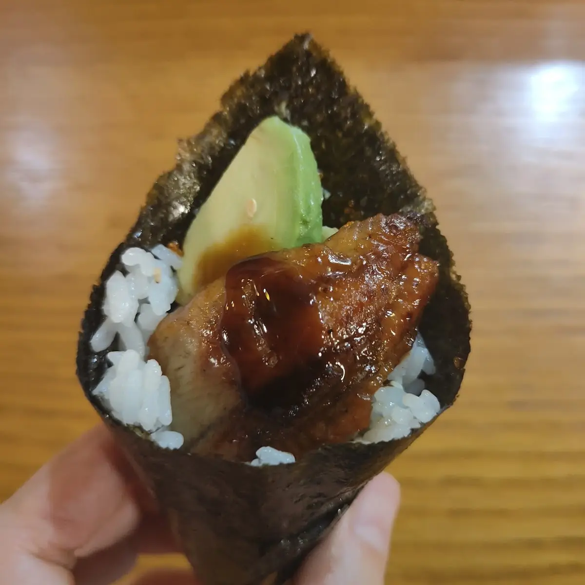Eel Avocado Hand Roll