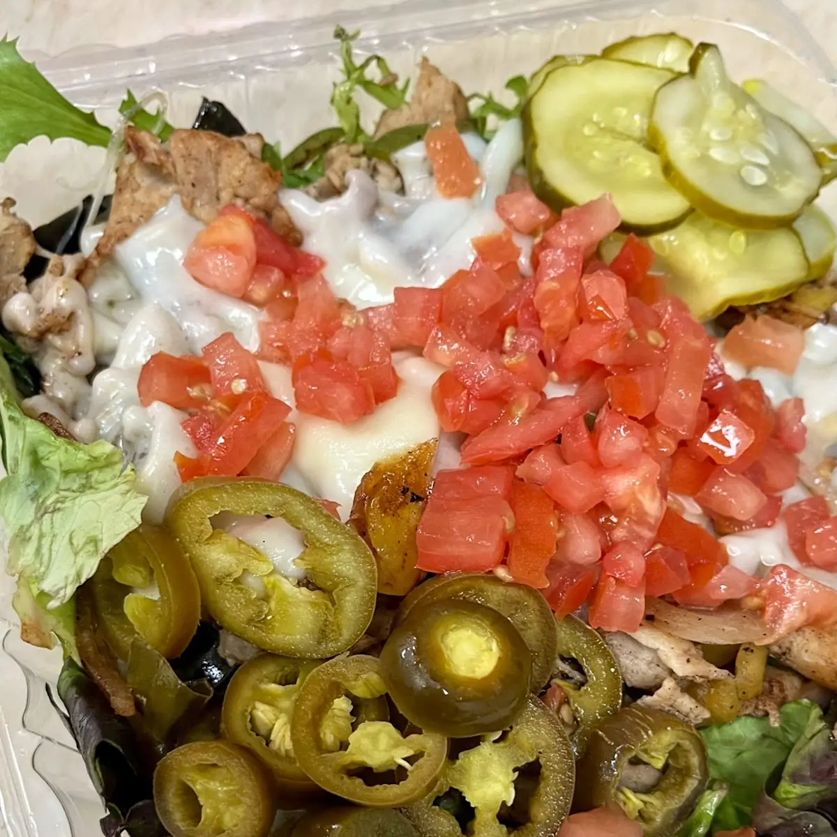 Reaper Steak Philly Salad