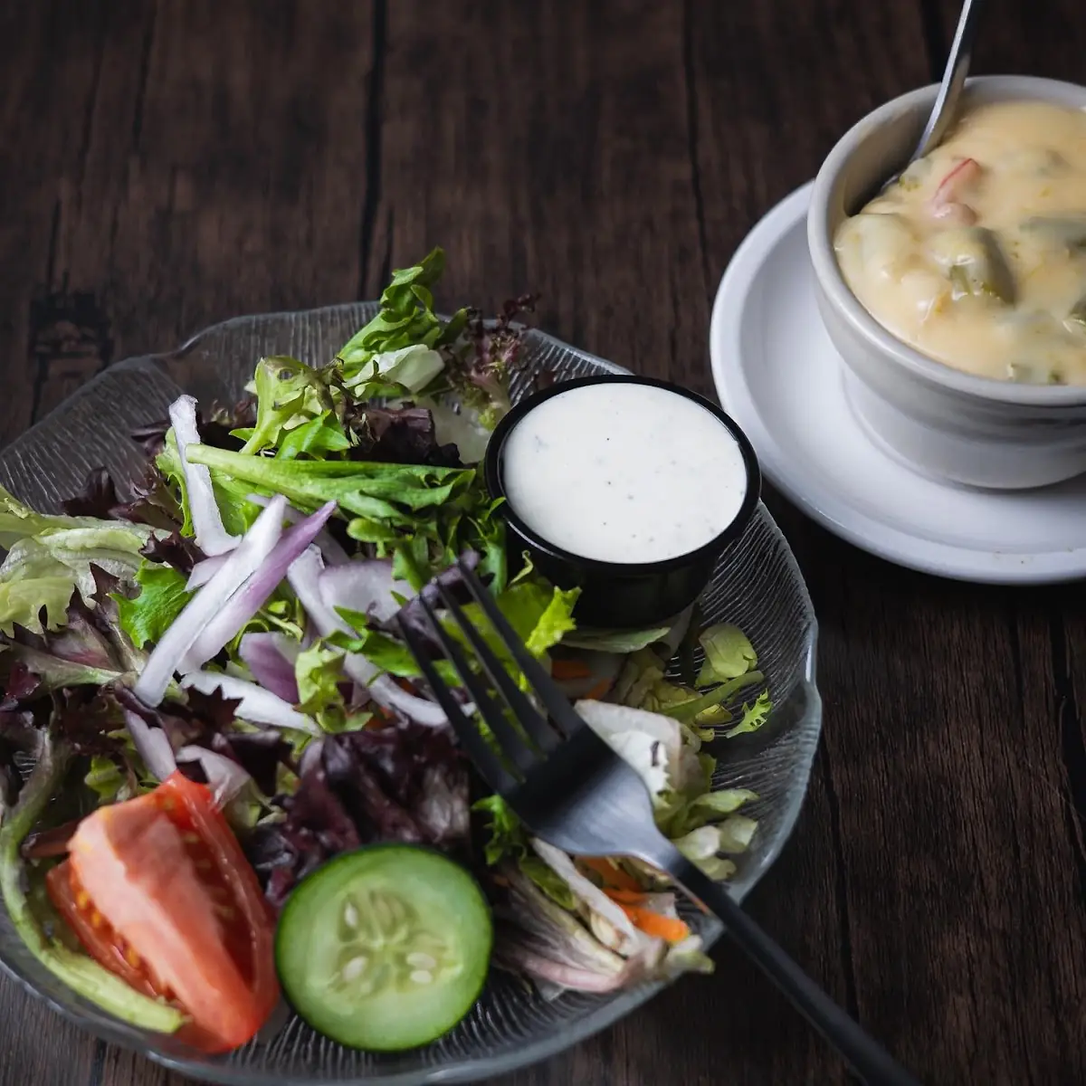 Soup & House Salad