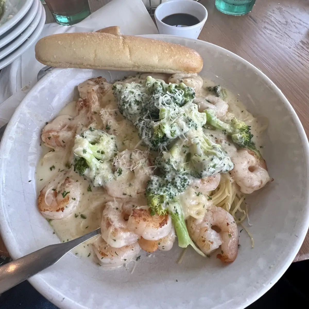 Shrimp Alfredo