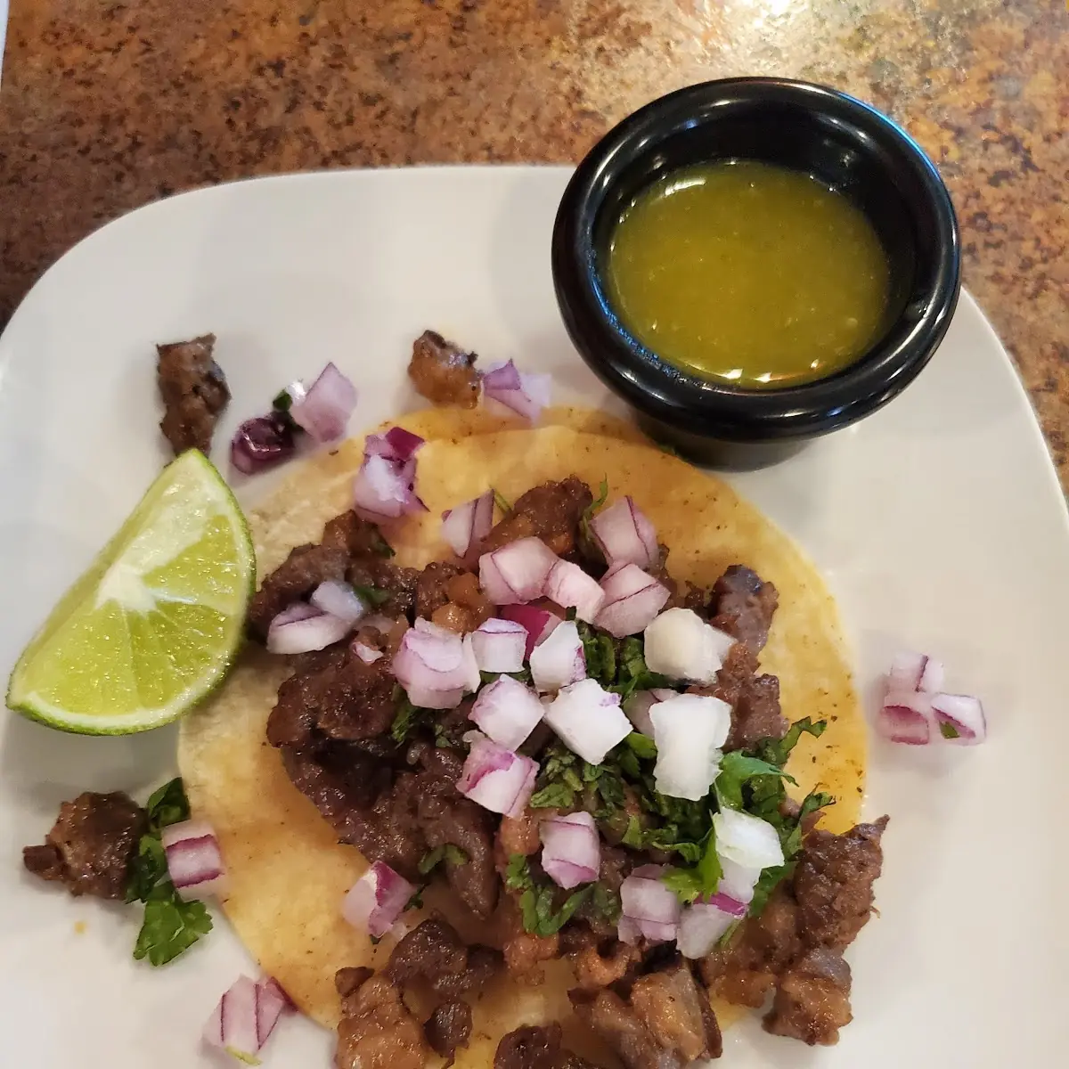 Mini Taco with Rice & Beans