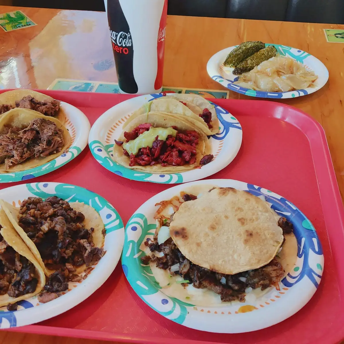 Quesadilla and Asada Taco