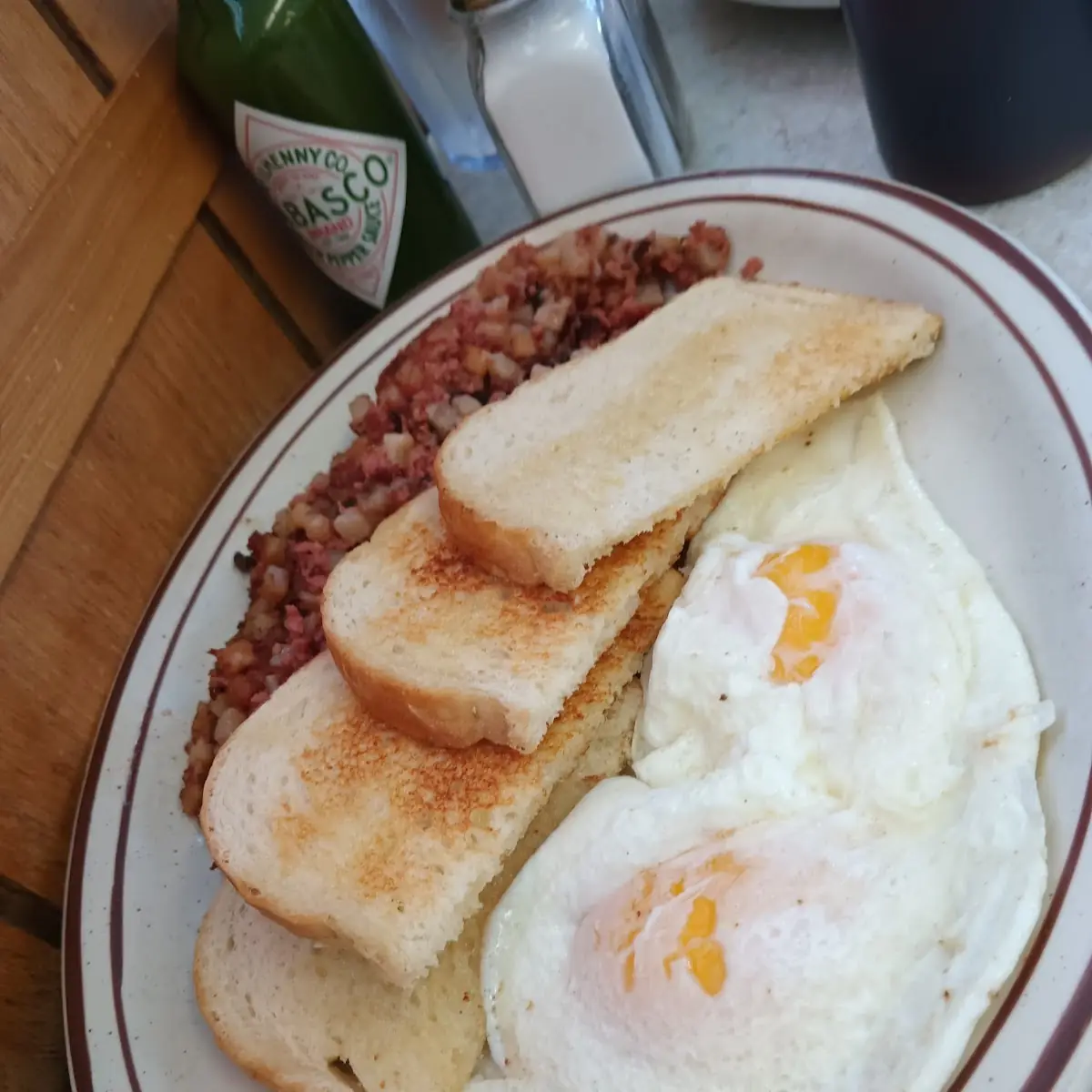 Corned Beef Hash and Eggs