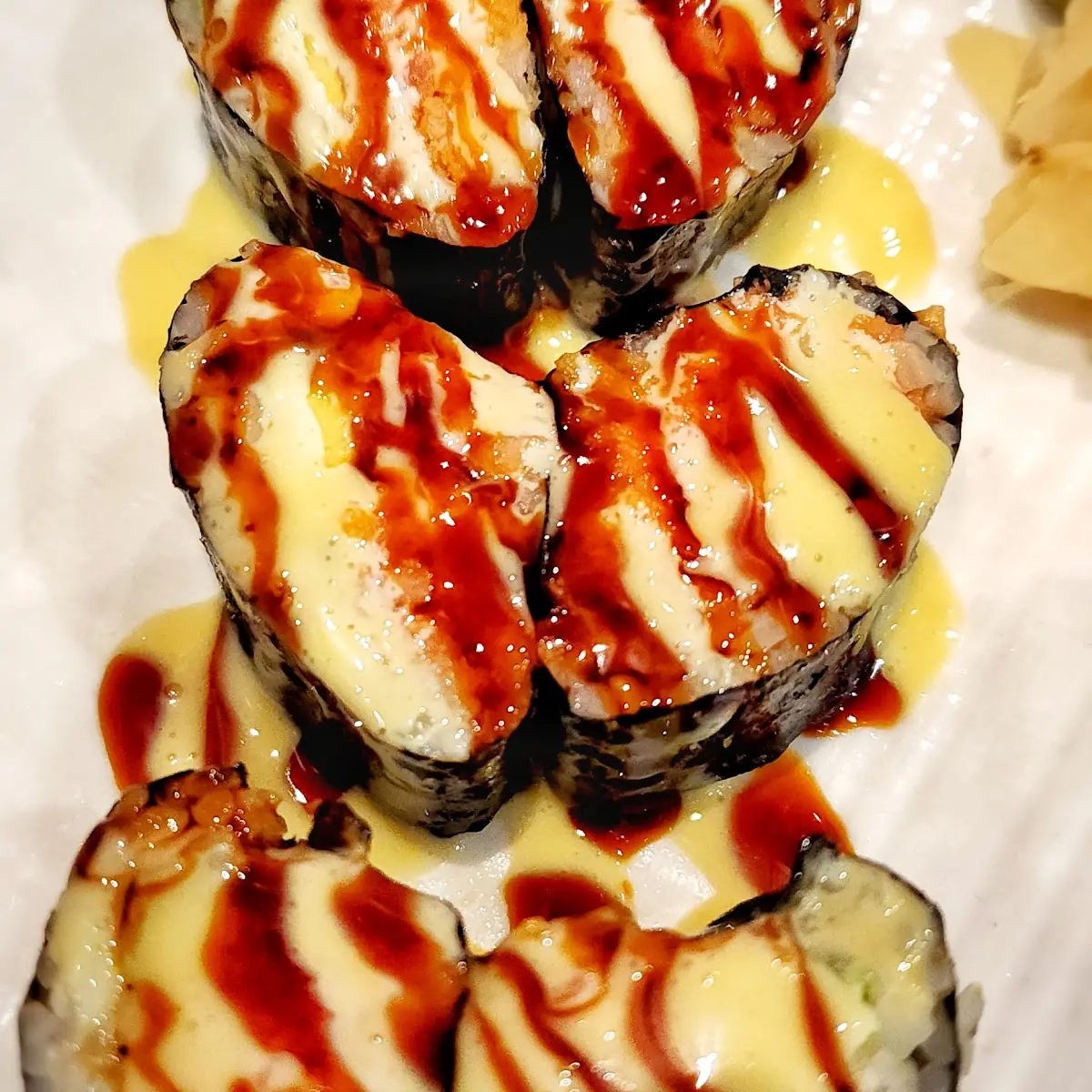 Spicy Tuna Spicy Salmon Roll