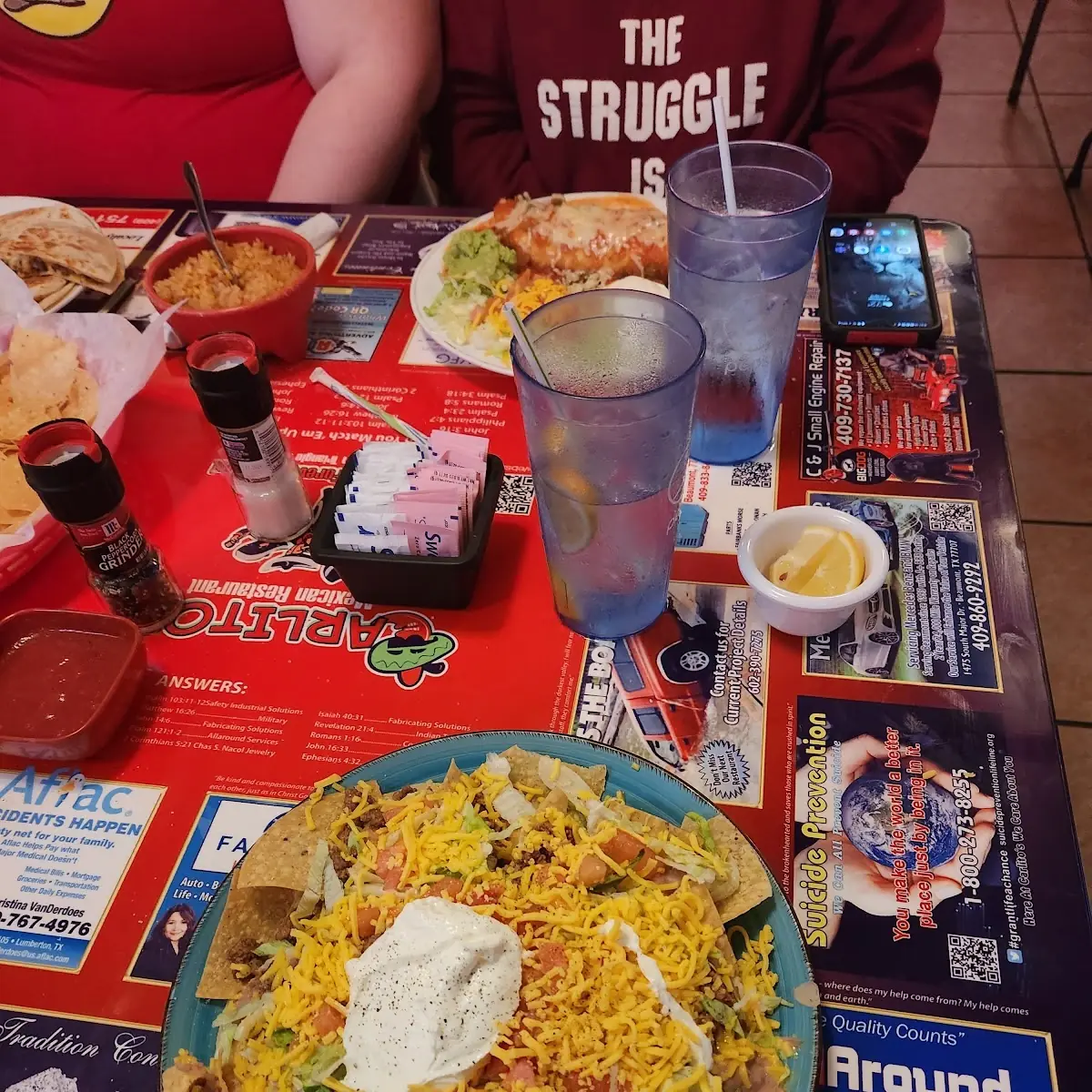 1 2 Order of Nachos Supreme