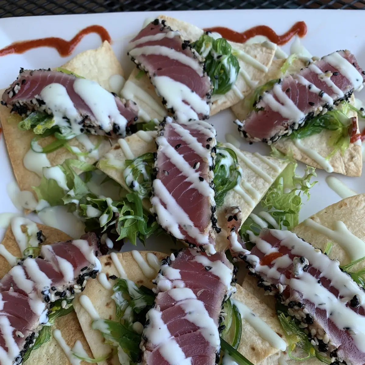 Ahi Tuna Nachos