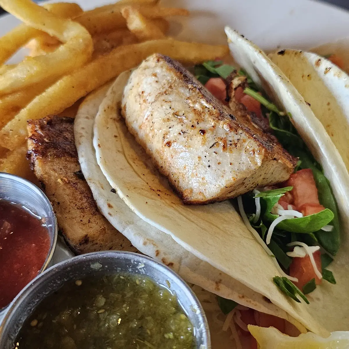 Blackened Mahi Tacos