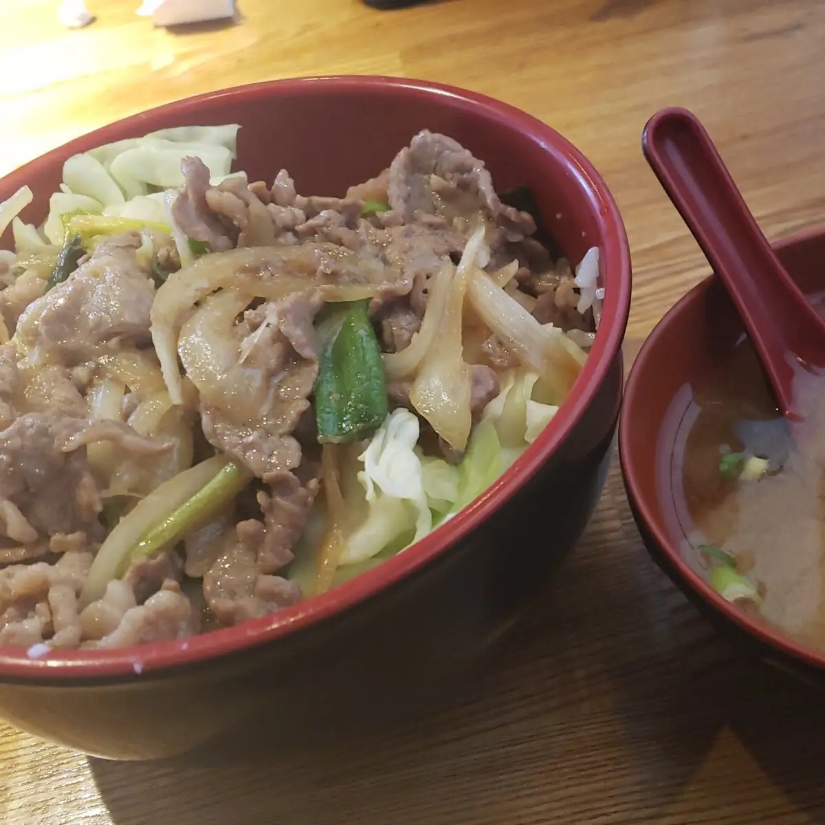 Bulgogi Bowl & Miso Soup