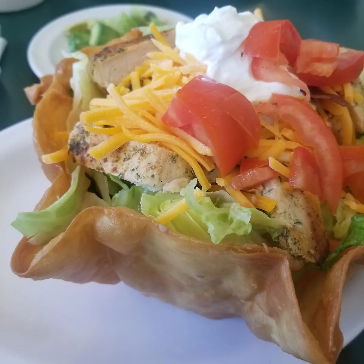 Grilled Chicken Taco Salad