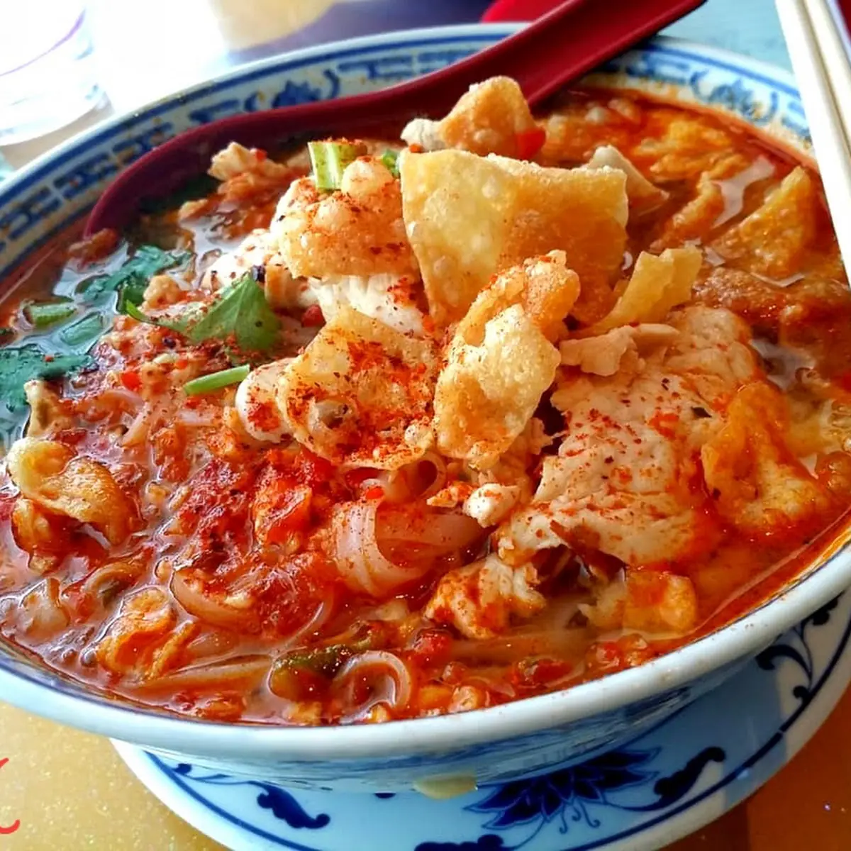 Thai Curry Chicken Noodle Soup