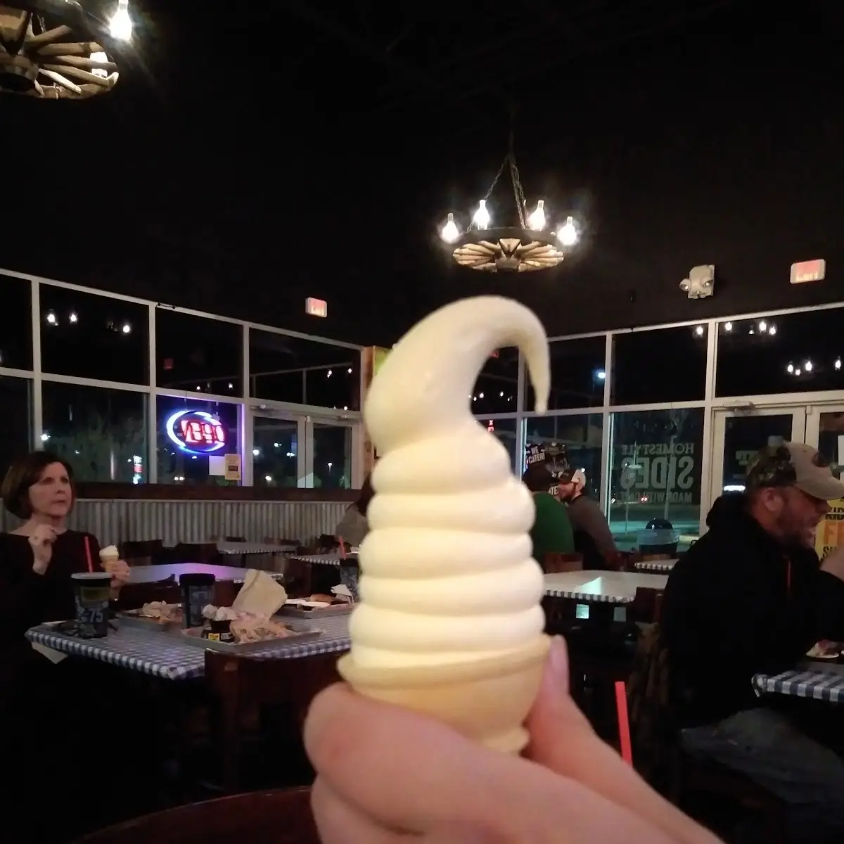 Soft Serve Ice Cream Cone