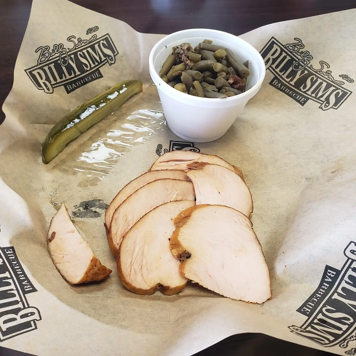 Smoked Turkey Breast and Green Beans